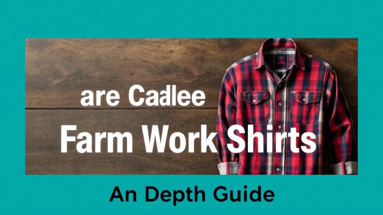 How to Properly Care for Your Farm Work Shirts: An In-Depth Guide