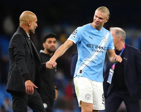 Erling Haaland Joins Exclusive UCL Half-Century Group, Praised by Pep as CR7 and Lionel Messi's Peer