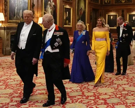 Royals Roll Out Red Carpet During Protests; Jimmy Kimmel Taken Off Air Due To Kirk Remarks