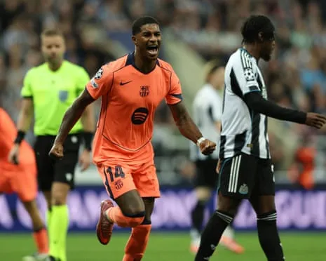 Marcus Rashford's Brace Quiets The Magpies' Party and Secures Barcelona's Triumph