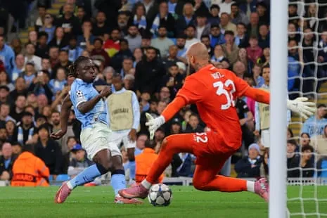 Doku Seals Manchester City's Win Against the Italian Side After De Bruyne's Premature Return Comeback