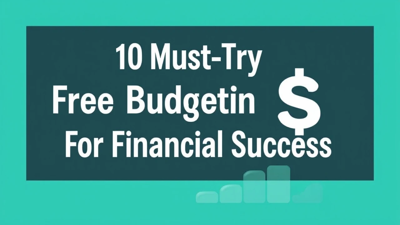 Best 10 Must-Try Free Budgeting Software Tools for Financial Success