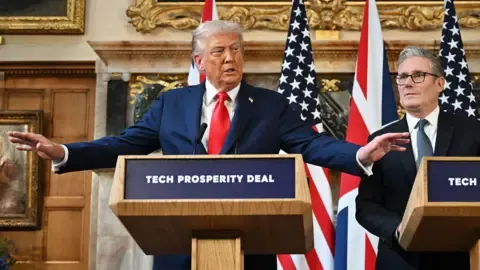 Donald Trump Suggests Keir Starmer Might Employ Military to Manage UK Borders