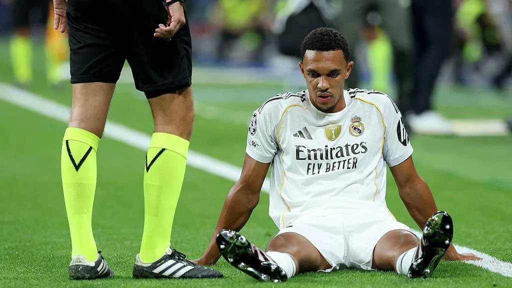 Trent Alexander-Arnold suffers early setback in Real Madrid European match
