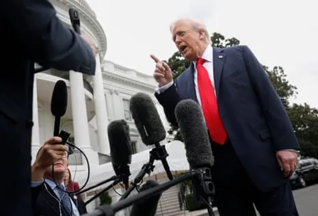 Ex-President Trump Clashes Down Under Correspondent, Acknowledges Talks with Albanese