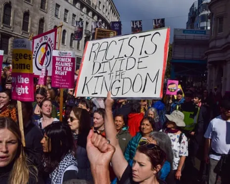 The United Kingdom Faces 'Struggle of Our Times' Following Radical Rally, States Keir Starmer