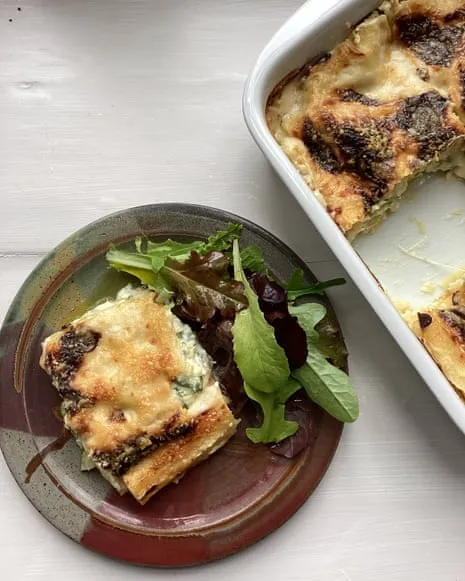 An Inspired Recipe for Lasagne with Summer Squash and Cheese Medley