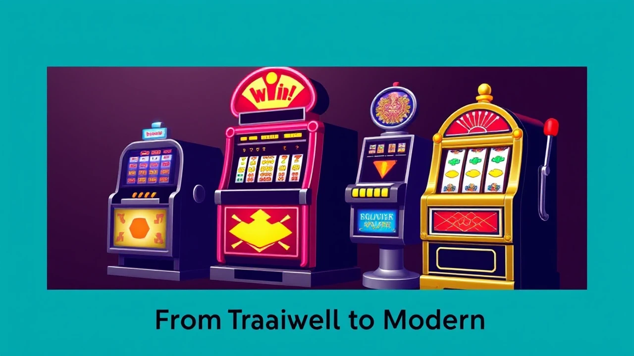 From Traditional to Modern: The Journey of Slot Machines