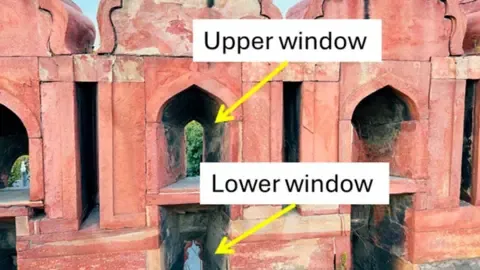 The capital's polluted air is changing the historic Red Fort sooty, investigation indicates